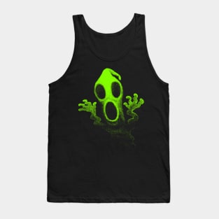 Moaning Ghost - Green Tank Top